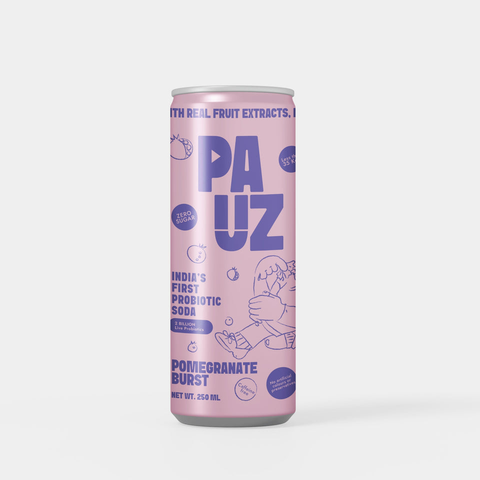 PAUZ – India’s First Probiotic Soda