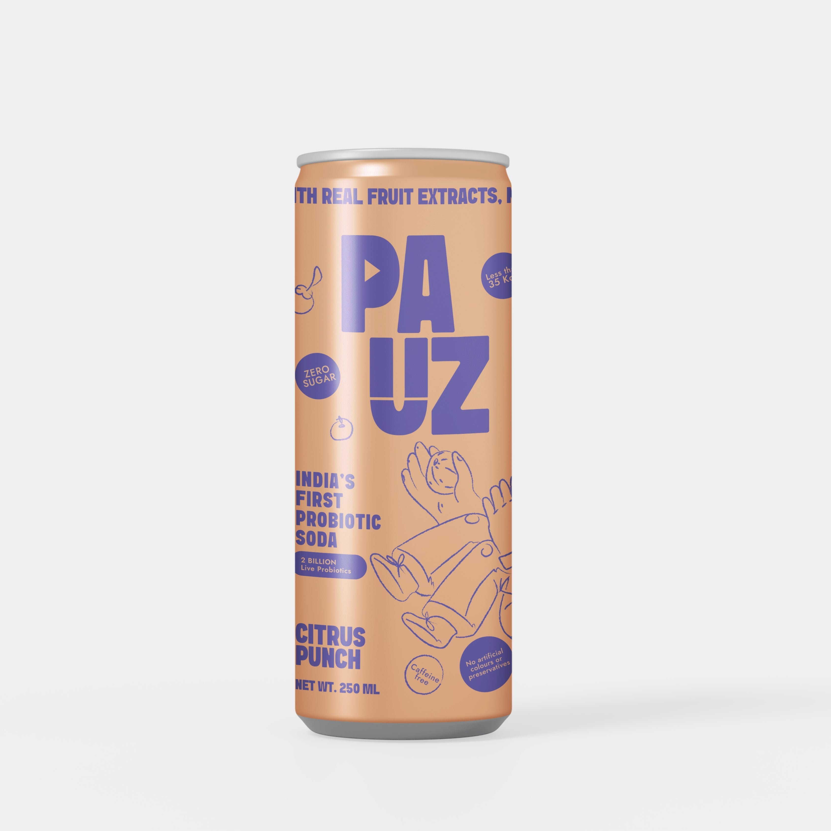 PAUZ – The Soda That Loves Your Gut